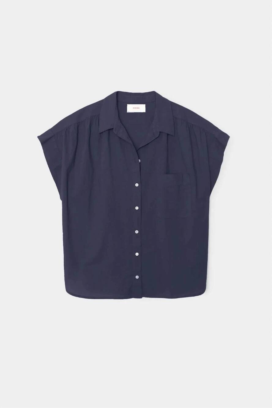 NEW XIRENA women's lexi shirt in navy